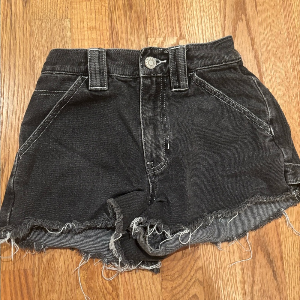 PacSun Charcoal Jean Shorts